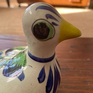 Mexican tonala dove, 7”, signed and numbered, Ken Edwards style